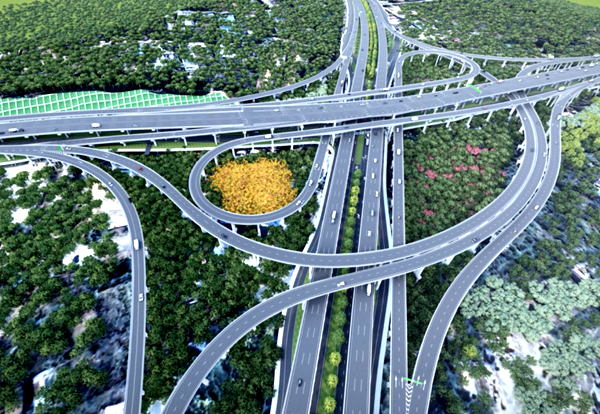 烟台市城市快速路塔山北路建设工程